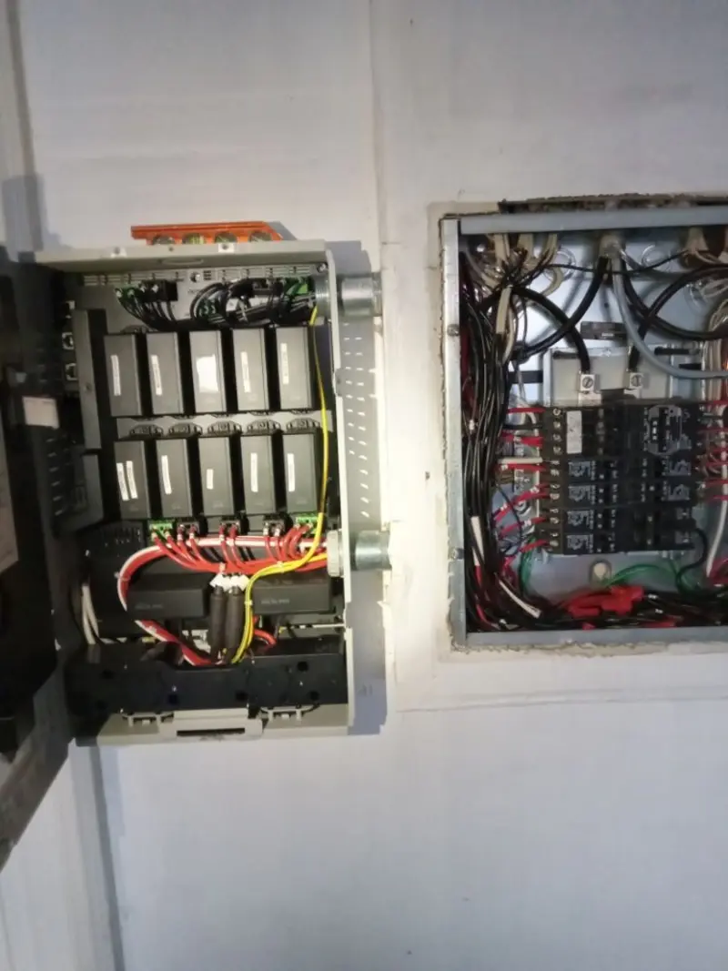 Electrical panel upgrade completed for Indoor Lighting Installation in Dover